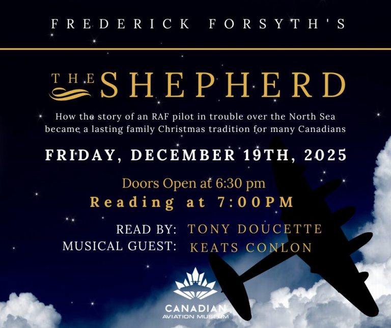 Save the Date!  Annual Reading of ‘The Shepherd’ Friday Dec. 19, 2025